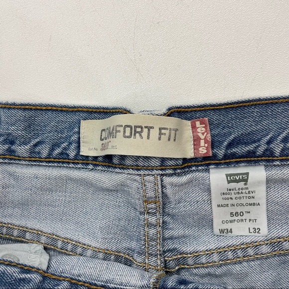 FREE HOOVER VINTAGE REPURPOSED LEVI’S JEANS - Picture 7 of 10